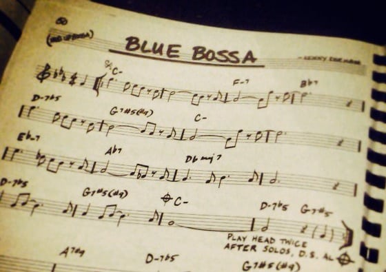 blue bossa pdf